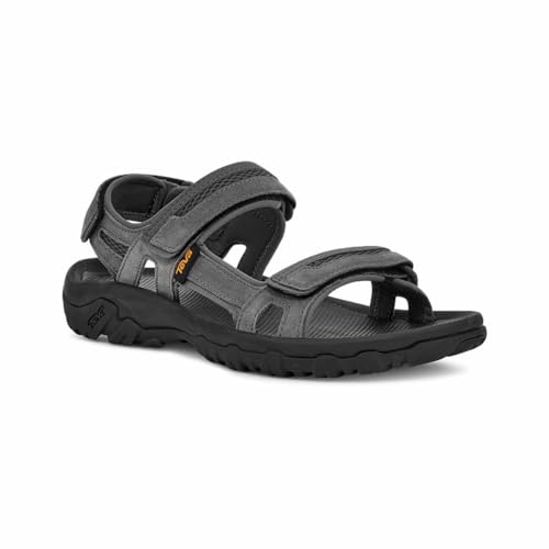 Teva Hudson - Men's Dark Gull Grey Shoe Deals Outlet