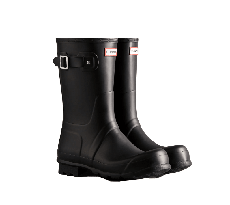 Hunter Original Short Boot Black 8 M 5013441367682 Shoe Deals Outlet