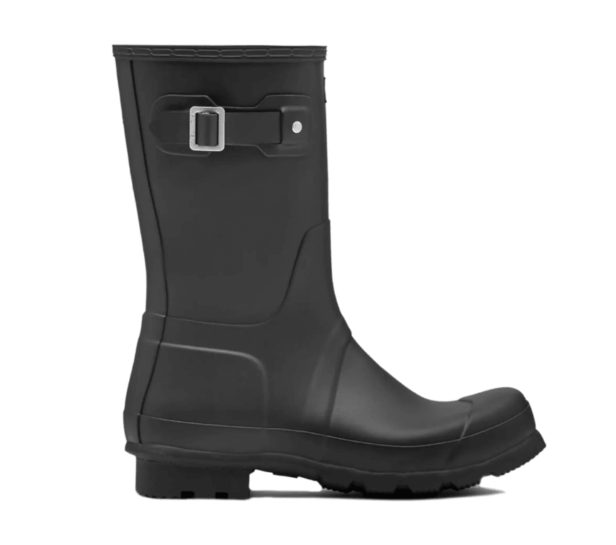 Hunter Original Short Boot Black 8 M 5013441367682 Shoe Deals Outlet