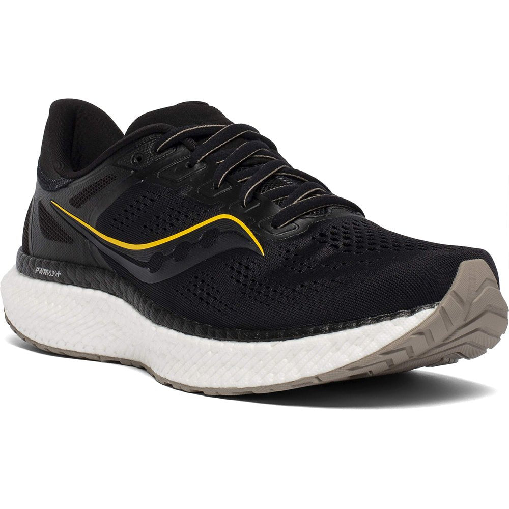 Saucony Hurricane 23 - Men's Black/Gold Shoe Deals Outlet