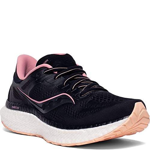 Saucony Hurricane 23 Running Shoe - Women's Black/Rose Shoe Deals Outlet
