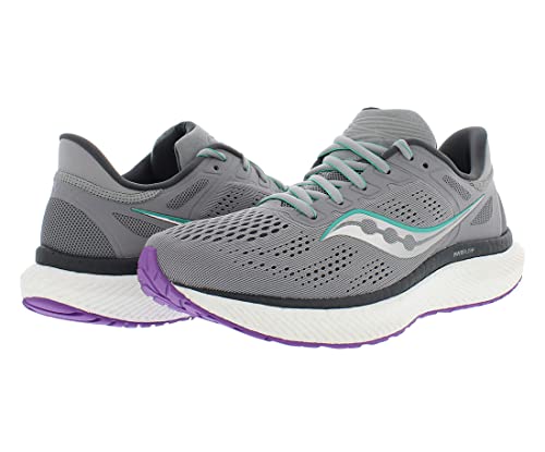 Saucony Hurricane 23 Running Shoe - Women's Fog/Ultra Violet Shoe Deals Outlet
