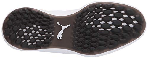 PUMA Ignite Fasten8 Pro Golf Shoe - Men's Black/Silver/White Shoe Deals Outlet