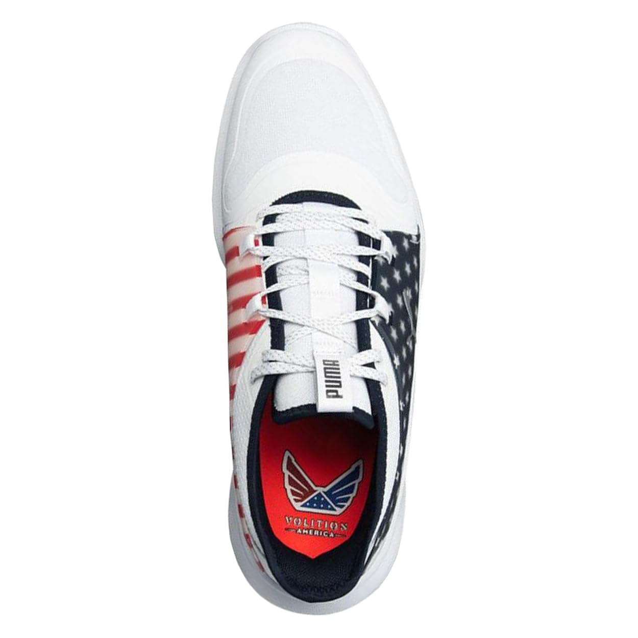PUMA Ignite Fasten8 Volition Golf Shoe - Men's Stars and Stripes Shoe Deals Outlet