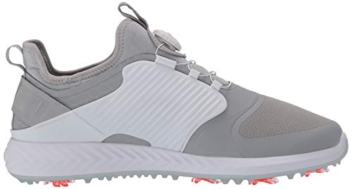 PUMA Ignite PWRADAPT Caged Golf Shoes - Men's Gray Violet - puma Silver - puma White Shoe Deals Outlet