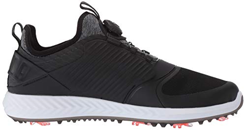 PUMA Ignite PWRADAPT Caged Golf Shoes - Men's Black/Silver/Black Shoe Deals Outlet
