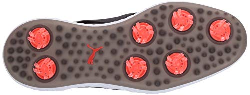 PUMA Ignite PWRADAPT Caged Golf Shoes - Men's Black/Silver/Black Shoe Deals Outlet
