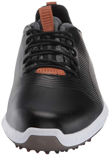 PUMA Ignite PWRADAPT Leather 2.0 Golf Shoes - Men's Black Shoe Deals Outlet