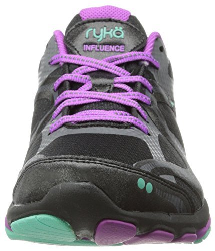 Ryka Influence - Women's Black/Sugar Plum/Vivid Aqua Shoe Deals Outlet
