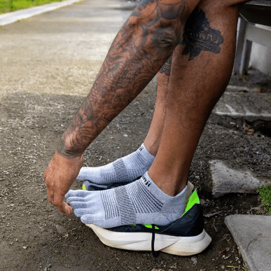 Injinji Run Original Weight No - Show Gray Small 760172020458 Shoe Deals Outlet