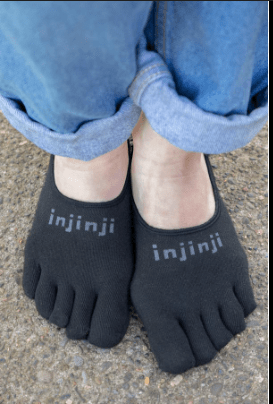 Injinji Sport Lightweight Hidden Black Medium 760172011869 Shoe Deals Outlet