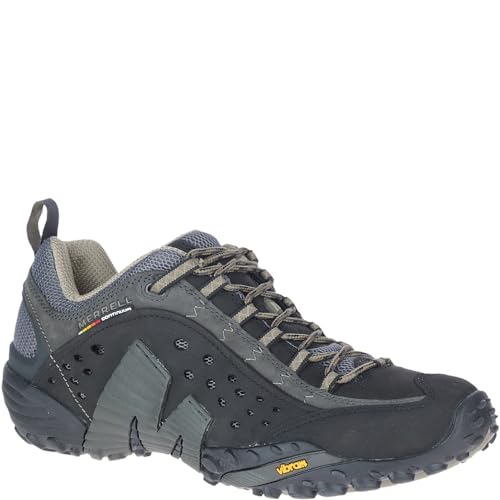Merrell Intercept - Men's Smooth Black Shoe Deals Outlet