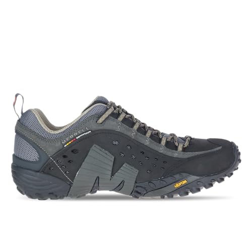Merrell Intercept - Men's Smooth Black Shoe Deals Outlet