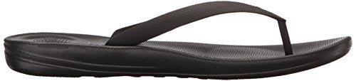 FitFlop IQushion Ergonomic Flip - Flops - Men's Black Shoe Deals Outlet