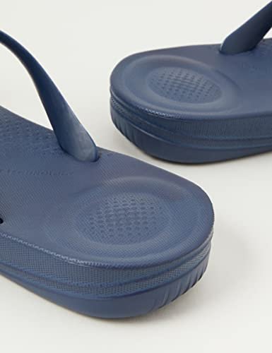 FitFlop IQushion Ergonomic Flip - Flops - Men's Midnight Navy Shoe Deals Outlet