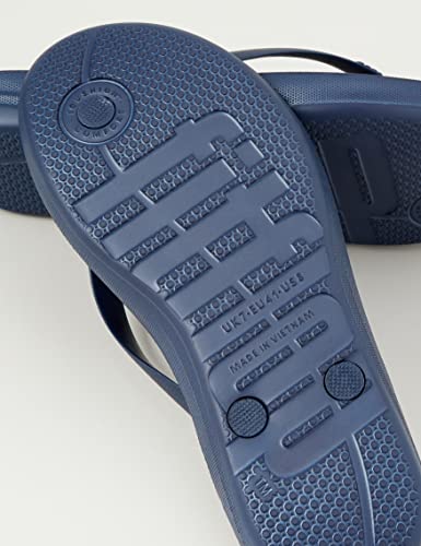 FitFlop IQushion Ergonomic Flip - Flops - Men's Midnight Navy Shoe Deals Outlet