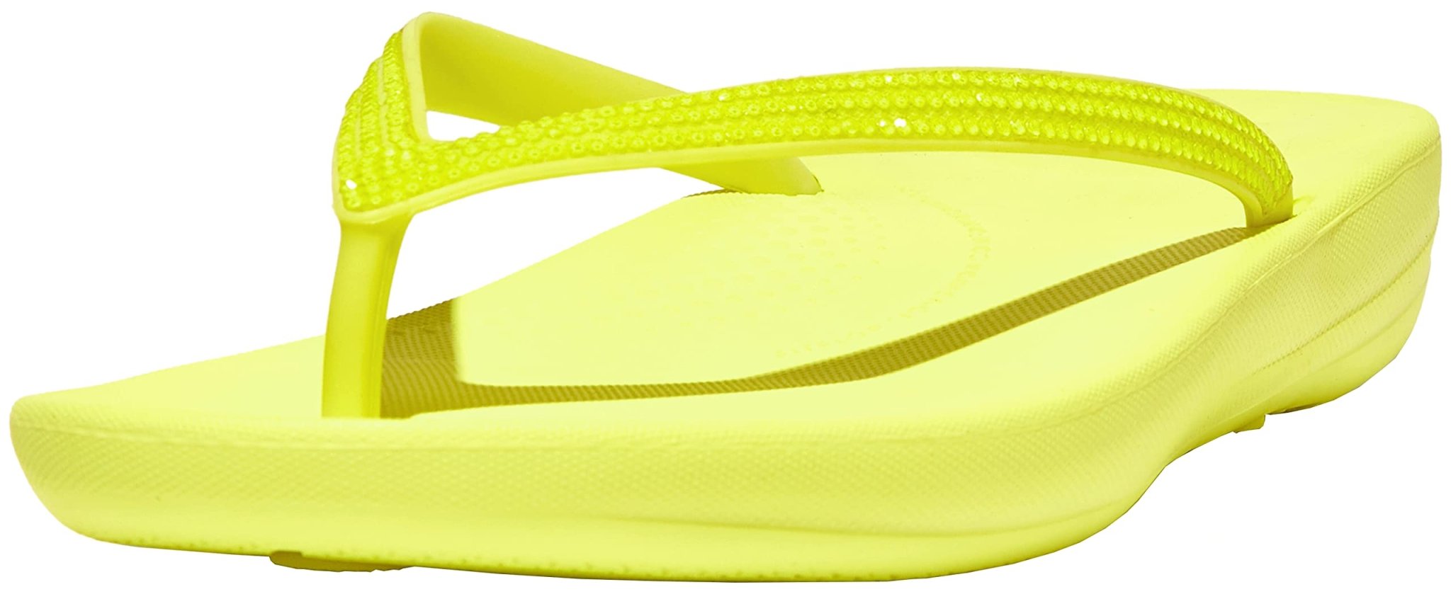 FitFlop IQushion Ergonomic Flip - Flops - Women's Electric Yellow Shoe Deals Outlet