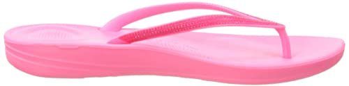 FitFlop IQushion Ergonomic Flip - Flops - Women's Pop Pink Shoe Deals Outlet
