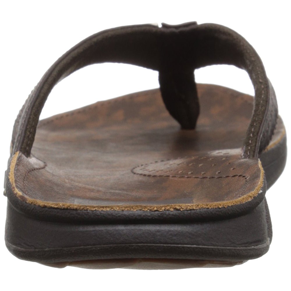 Reef J - Bay lll Leather - Men's Dark Brown/Dark Brown Shoe Deals Outlet