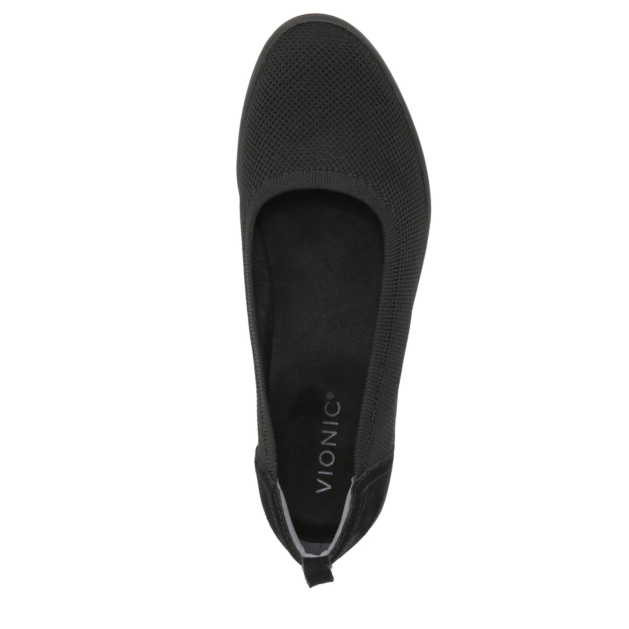 VIONIC Jacey Wedge Pump - Women's Black Knit Shoe Deals Outlet