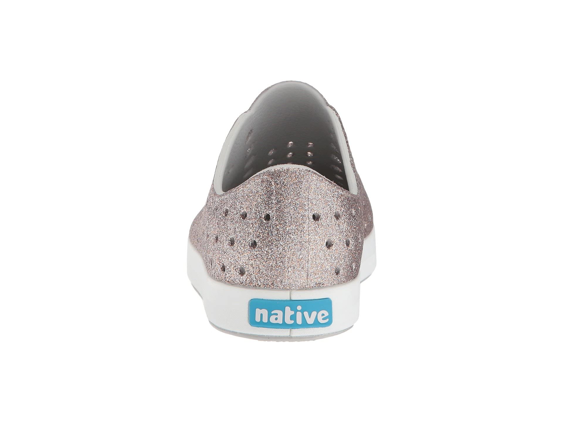 Native Shoes Kids Jefferson Bling - Kids Metal Bling/Shell White Shoe Deals Outlet