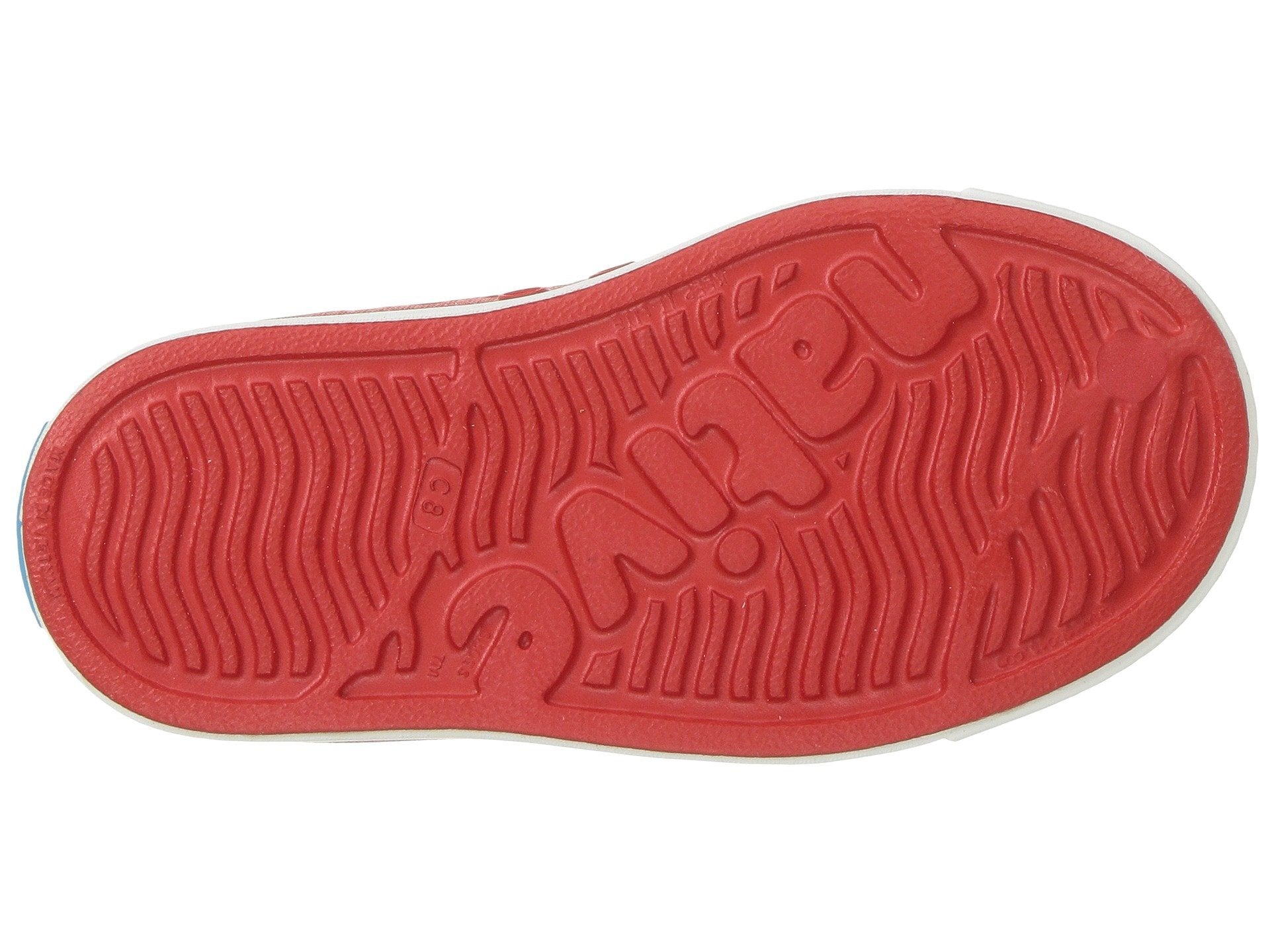 Native Shoes Kids Jefferson - Kids Torch Red/Shell White Shoe Deals Outlet