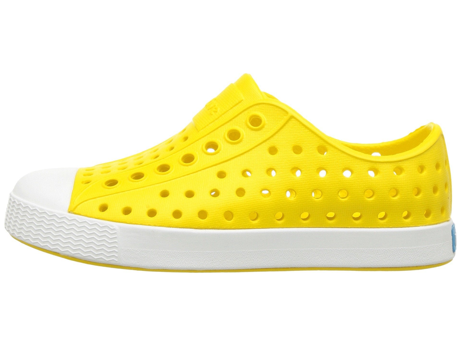 Native Shoes Kids Jefferson - Kids Crayon Yellow/Shell White Shoe Deals Outlet