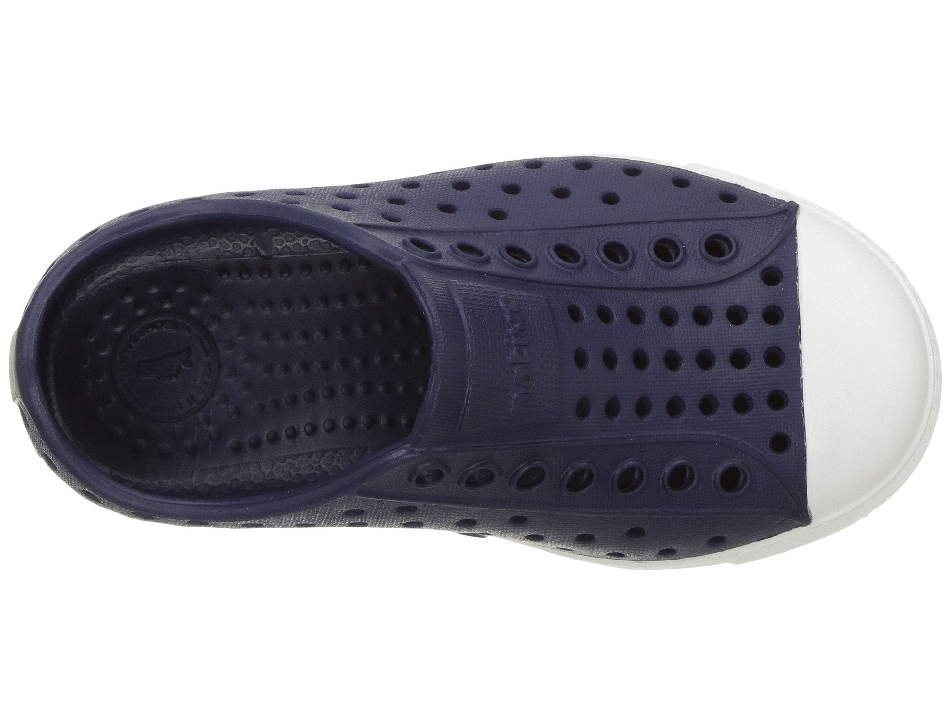 Native Shoes Kids Jefferson - Kids Regatta Blue/Shell White Shoe Deals Outlet