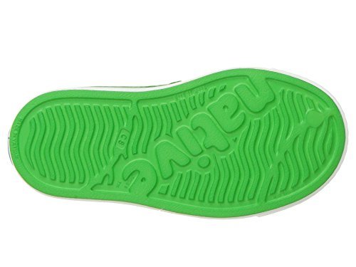 Native Shoes Kids Jefferson - Kids Grasshopper Green/Shell White Shoe Deals Outlet