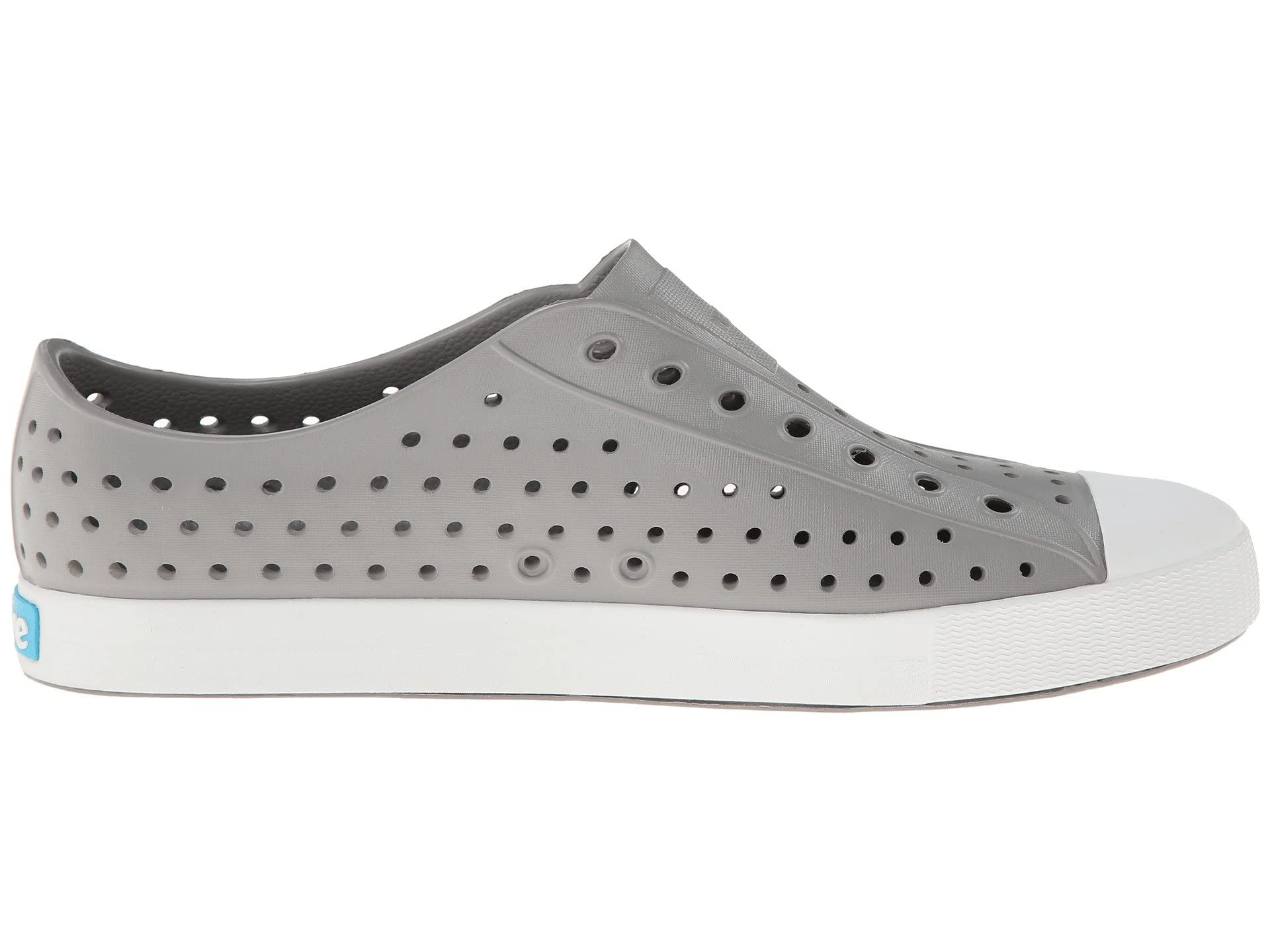 Native Shoes Kids Jefferson - Unisex Pigeon Grey/Shell White Shoe Deals Outlet