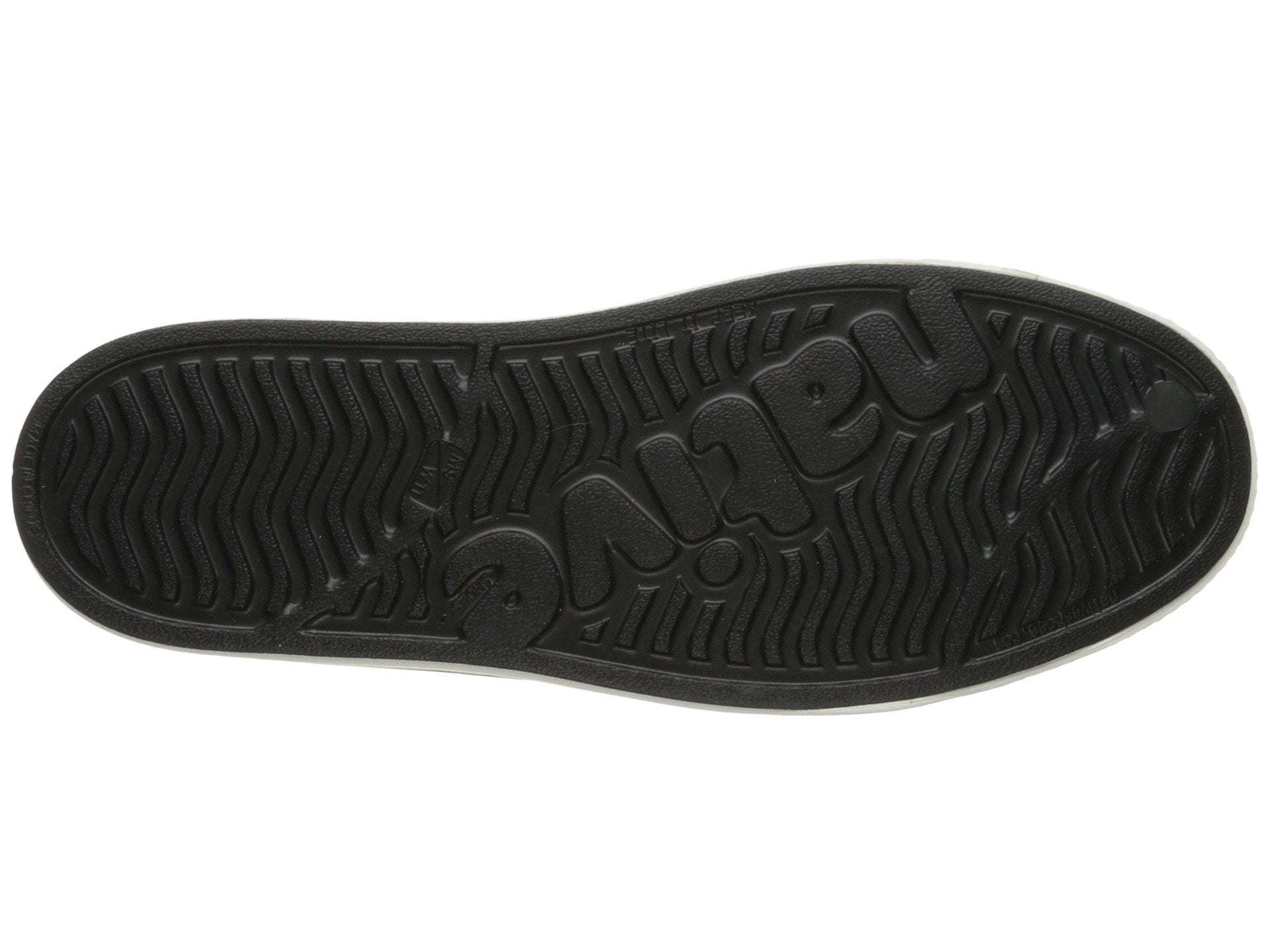 Native Shoes Kids Jefferson - Unisex Jiffy Black/Shell White Shoe Deals Outlet