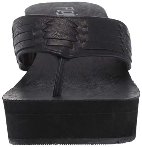 Flojos Jess Flip - Flops - Women's Black Shoe Deals Outlet