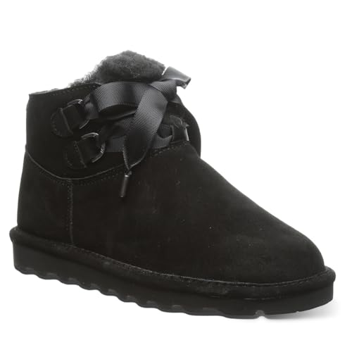 BEARPAW Jessica - Women's Black Shoe Deals Outlet