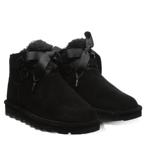 BEARPAW Jessica - Women's Black Shoe Deals Outlet