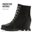 SOREL Joan Of Arctic Wedge lll - Women's Black, Jet Shoe Deals Outlet