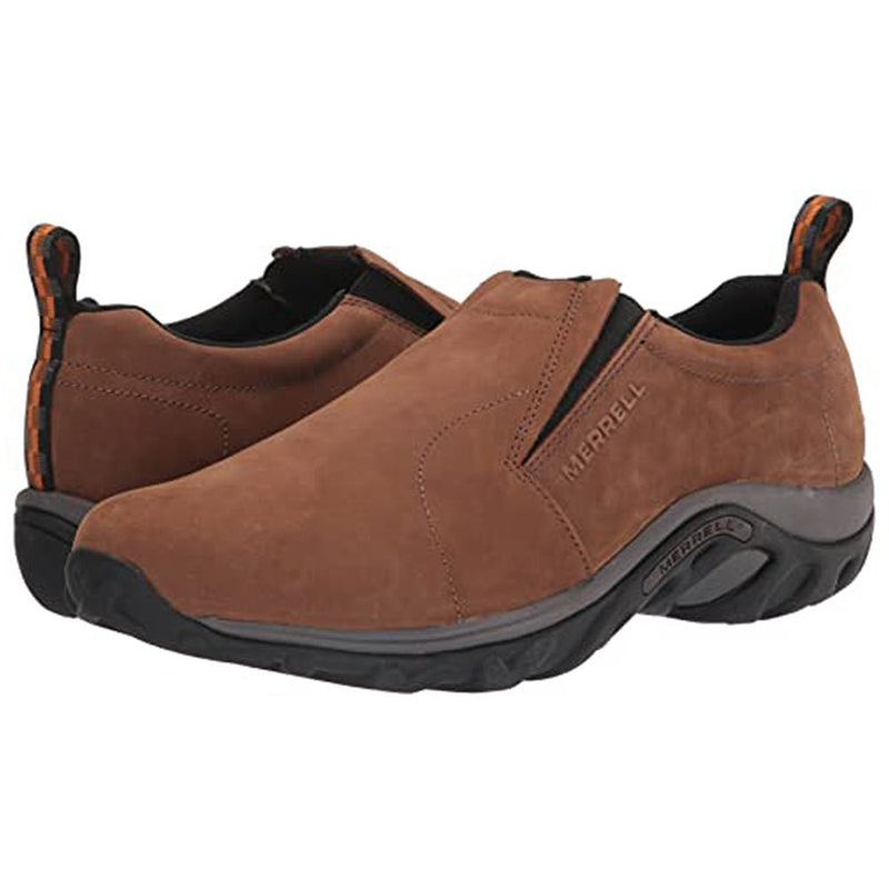 Merrell Jungle Moc - Men's Brown Nubuck Shoe Deals Outlet