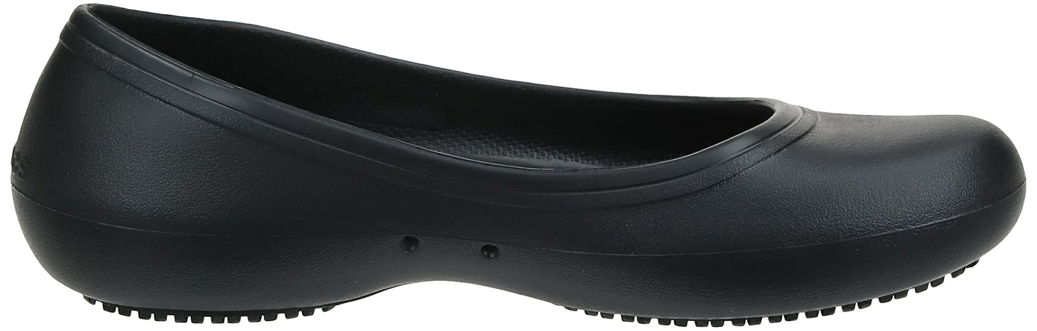 Crocs Kadee ll Work Flat - Women's Black/Black Shoe Deals Outlet