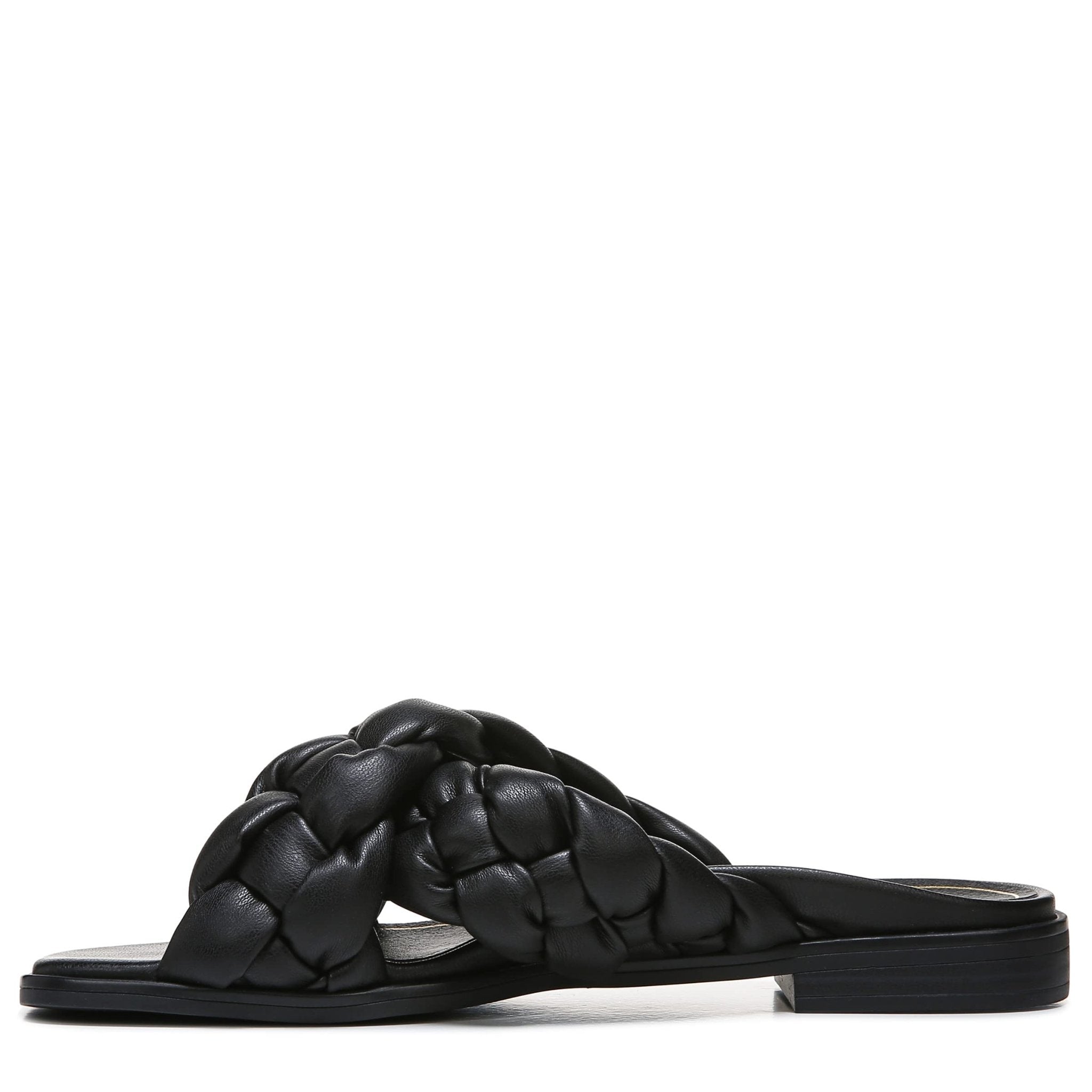 VIONIC Kalina Braided Slide - Women's Black Shoe Deals Outlet