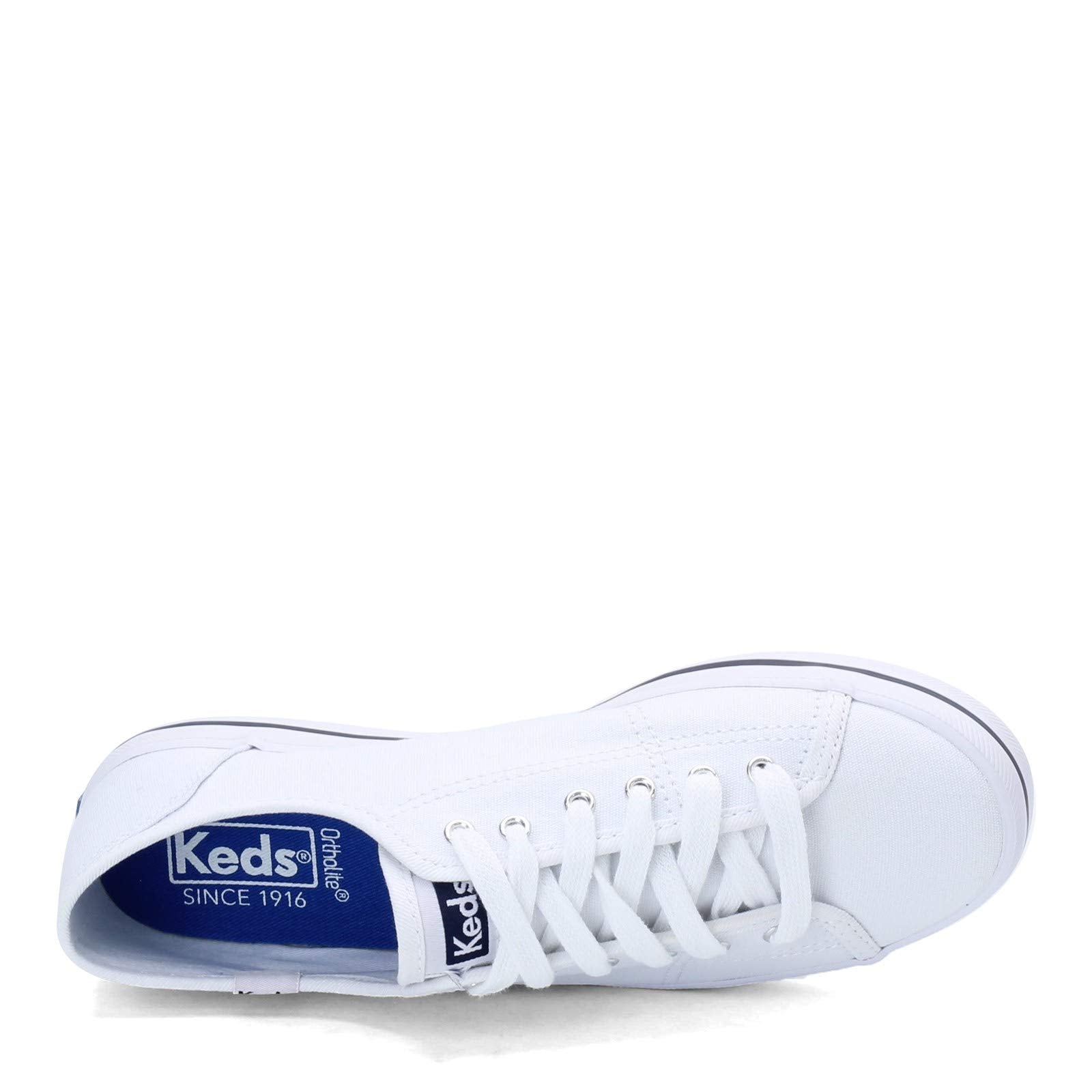 Keds Keds Kickstart Canvas Lace Up - Women's White Shoe Deals Outlet