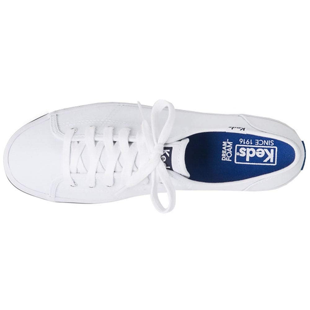 Keds Keds Kickstart Canvas Lace Up - Women's White Shoe Deals Outlet