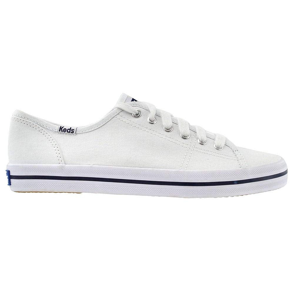 Keds Keds Kickstart Canvas Lace Up - Women's White Shoe Deals Outlet