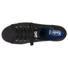 Keds Keds Kickstart Canvas Lace Up - Women's Solid Black Shoe Deals Outlet