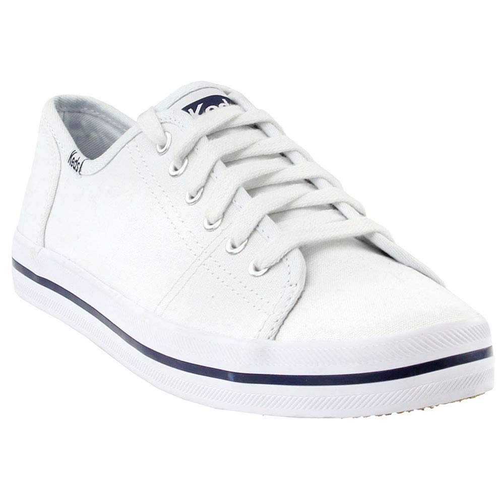 Keds Keds Kickstart Canvas Lace Up - Women's White Shoe Deals Outlet
