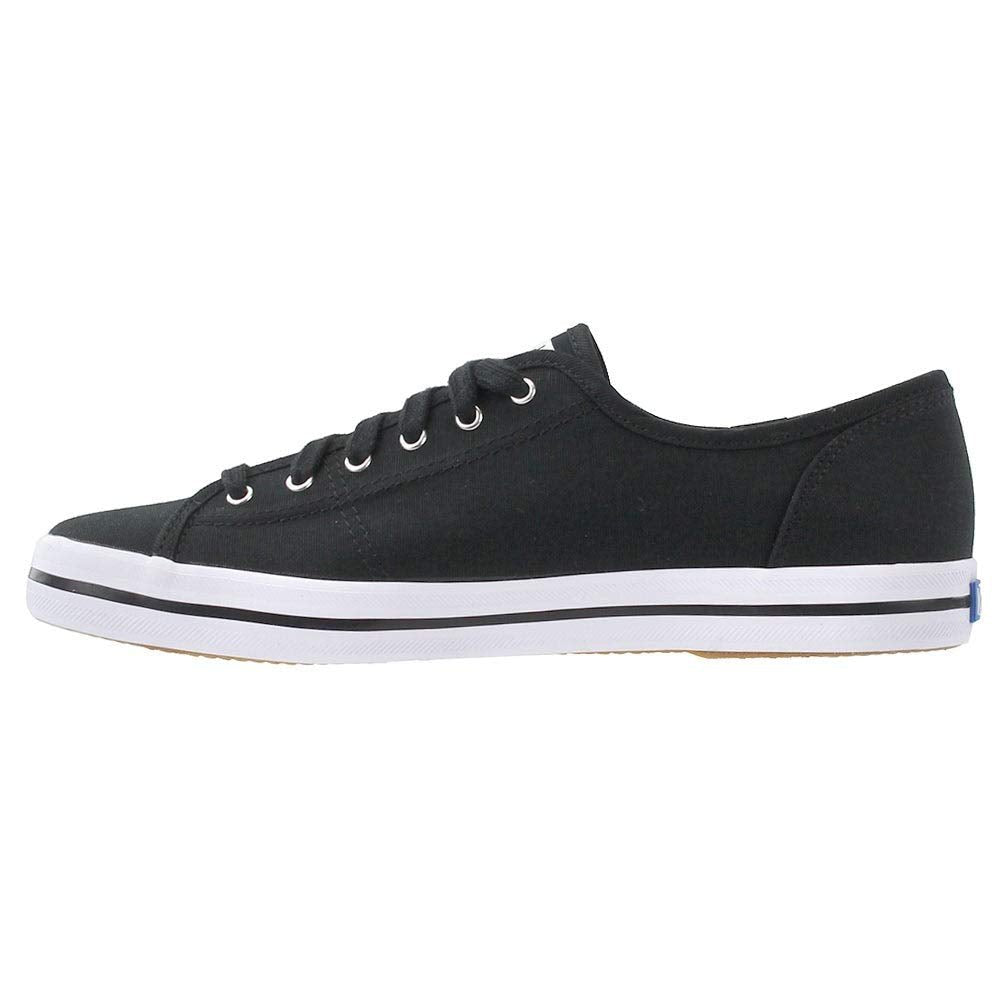Keds Keds Kickstart Canvas Lace Up - Women's Solid Black Shoe Deals Outlet