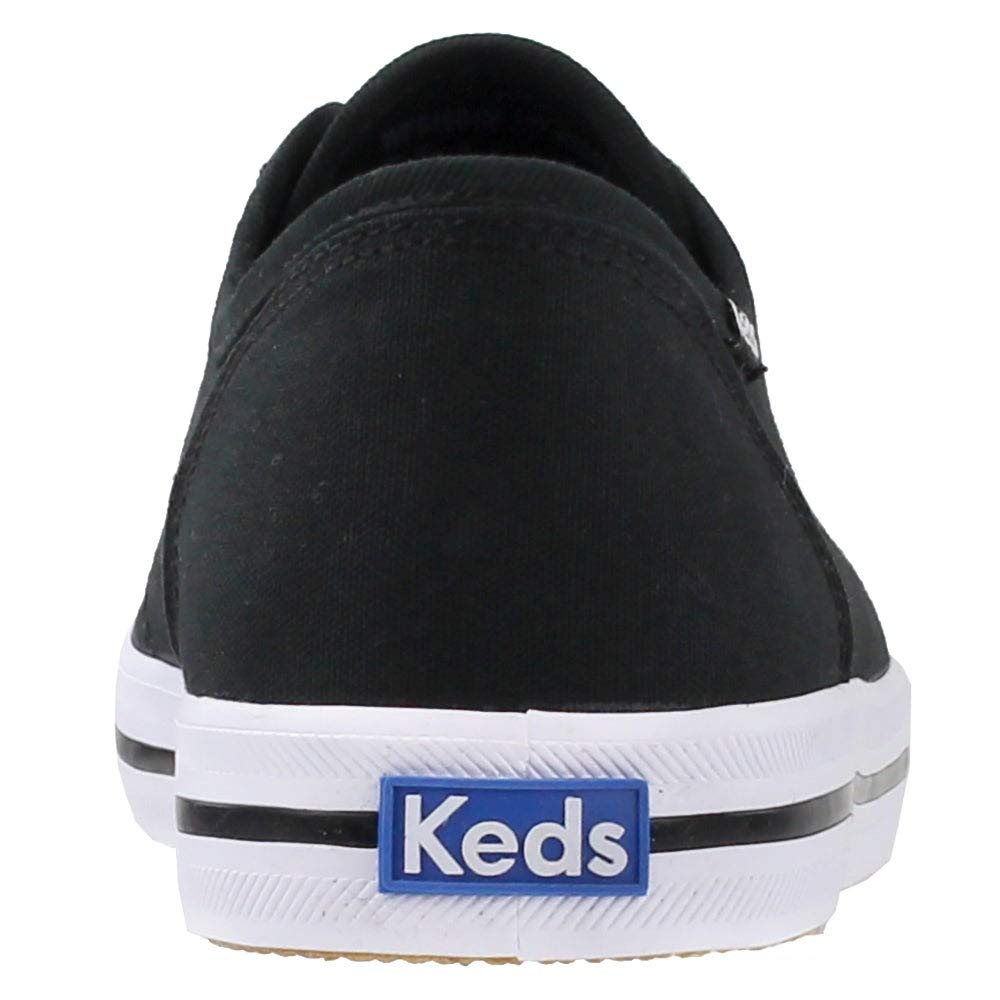 Keds Keds Kickstart Canvas Lace Up - Women's Solid Black Shoe Deals Outlet