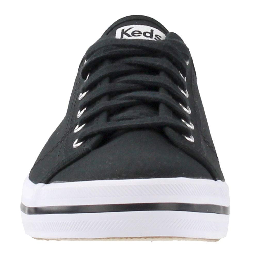 Keds Keds Kickstart Canvas Lace Up - Women's Solid Black Shoe Deals Outlet