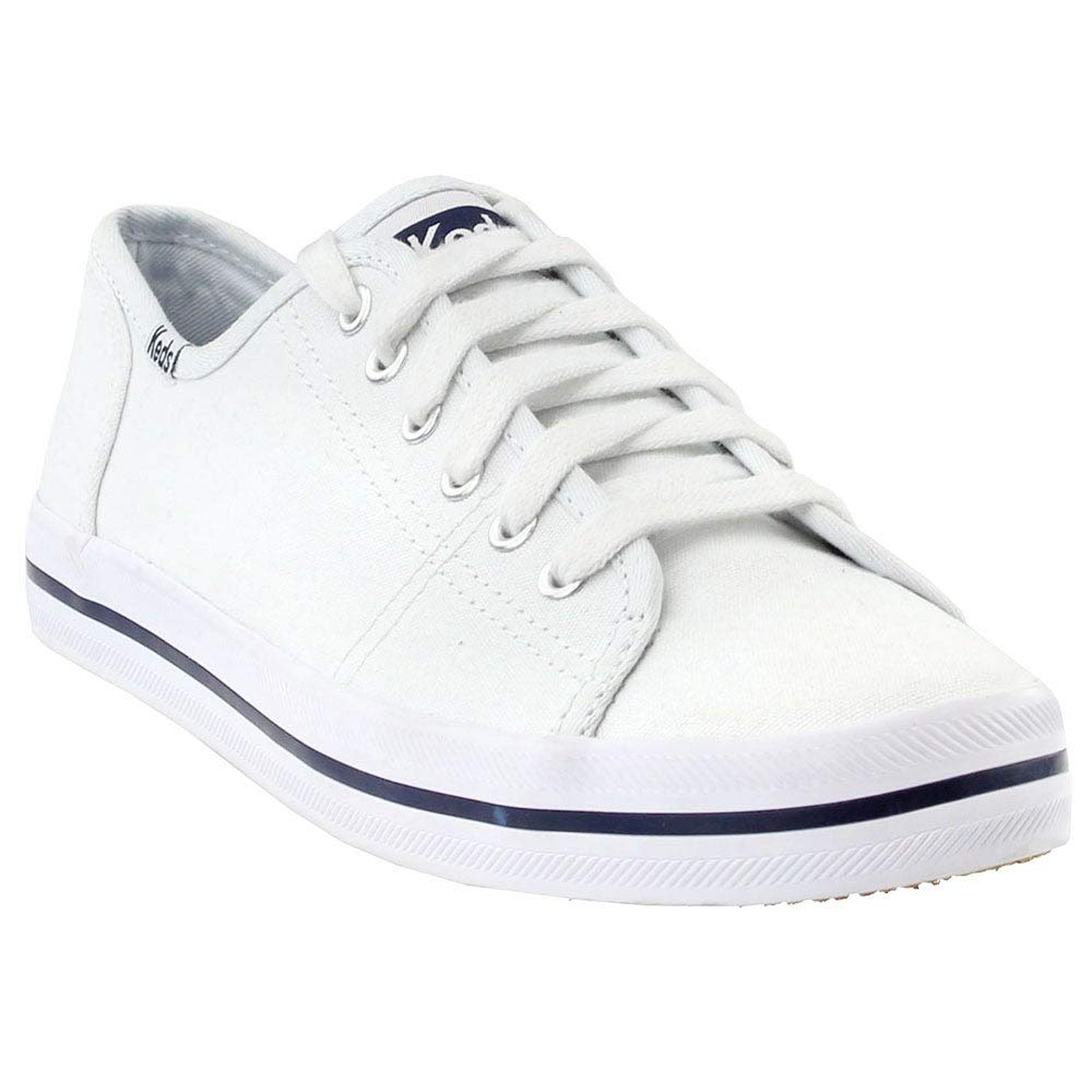 Keds Keds Kickstart Canvas Lace Up - Women's White Shoe Deals Outlet