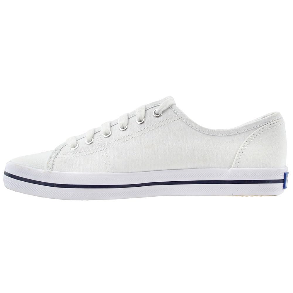 Keds Keds Kickstart Canvas Lace Up - Women's White Shoe Deals Outlet