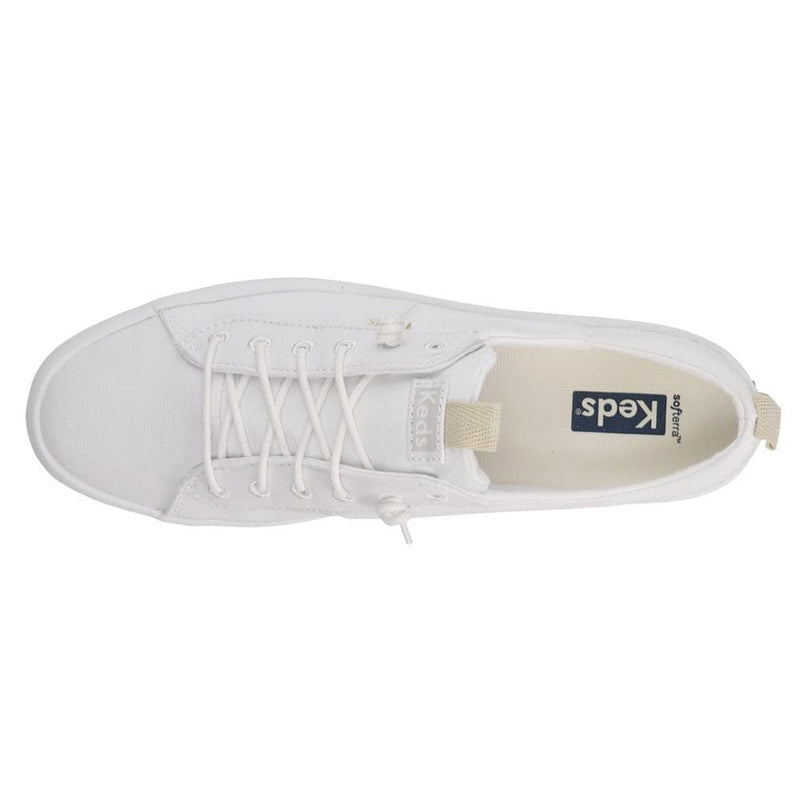 Keds Kickback - Women's White Shoe Deals Outlet