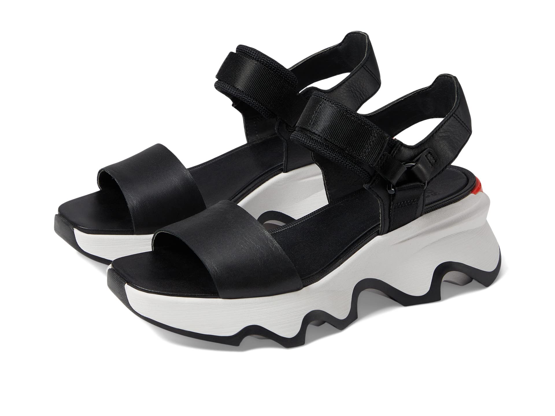 SOREL Kinetic Impact Y - Strap - Women's Black, Sea Salt Shoe Deals Outlet